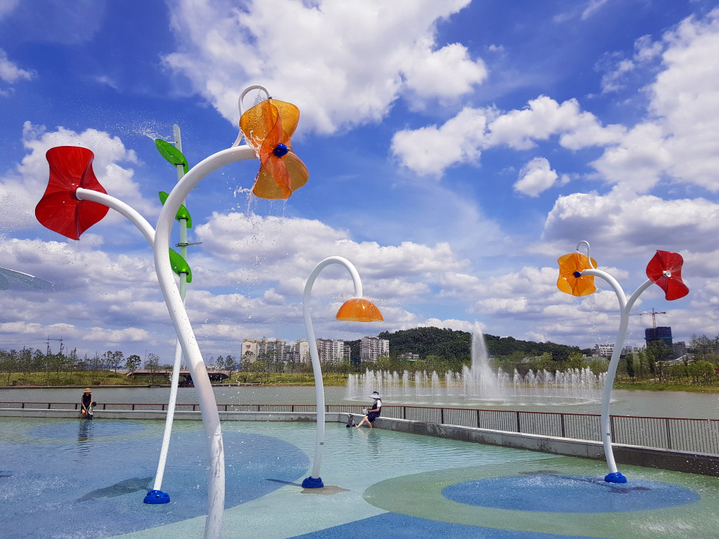 서울식물원 물놀이터 사진