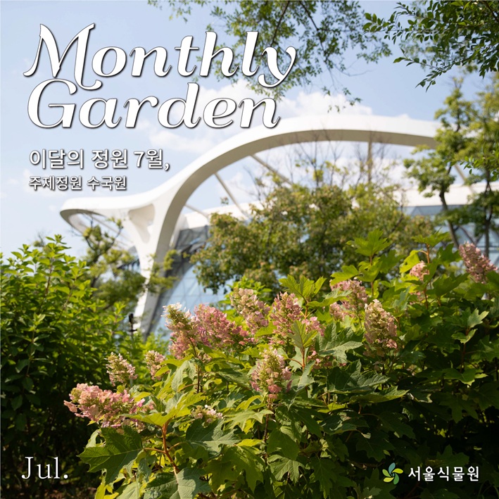 Monthly Garden 이달의 정원 7월, 주제정원 수국원 July 서울식물원